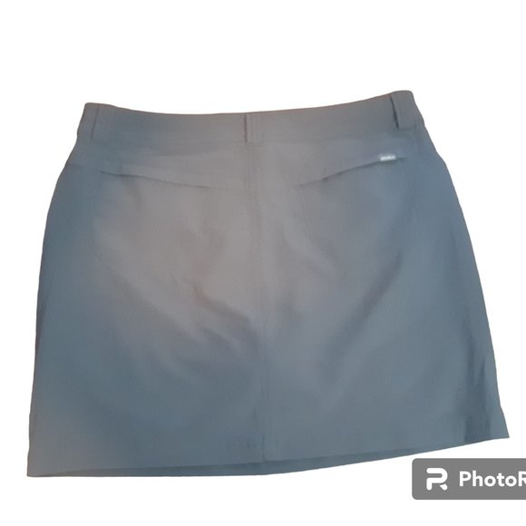 Eddie Bauer Dark Smoke Gray or Stone Adventure Skort - Picture 3 of 16